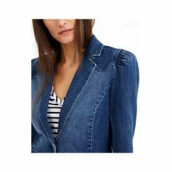 Wholesale ✨ INC International Concepts 👩 Women's Puff-Sleeve Blazer, Created For Macy's Deep Black 🛒 -International Concepts Sales unnamed file 2922