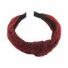 Buy ⌛ INC International Concepts Holiday Lane Red Sparkle Knotted Headband, Created For Macy's 💯
