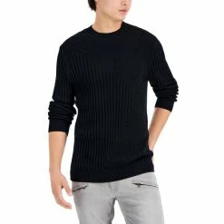 Buy 🎁 INC International Concepts Men's Tucker Crewneck Sweater, Created For Macy's Cut Ruby 🌟