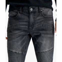 Brand new 🛒 INC International Concepts Men's Herbie Skinny-Fit Moto 👖 Jeans, Created For Macy's Black Wash 🔥 -International Concepts Sales unnamed file 2963
