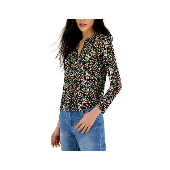 Top 10 ๐ INC International Concepts Petite Printed Zip-Pocket Top, Created For Macy's Diana Ditsy ๐ 4 Top 10 ๐ INC International Concepts Petite Printed Zip-Pocket Top, Created For Macy's Diana Ditsy ๐ - Image 2