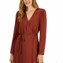 Best reviews of ⌛ INC International Concepts 👩 Women's V-Neck Faux Wrap 👗 Dress, Created For Macy's Tidal 🌟 -International Concepts Sales unnamed file 3016