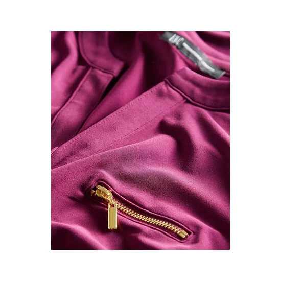 Outlet π€© INC International Concepts π© Women's Zip-Pocket Blouse, Created For Macy's Perfect Plum π₯ 5 Outlet π€© INC International Concepts π© Women's Zip-Pocket Blouse, Created For Macy's Perfect Plum π₯ - Image 3