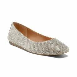 Flash Sale 🌟 INC International Concepts Juney Rhinestone Flats, Created For Macy's Champagne Crystal 😍