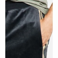 New 🎁 INC International Concepts I.N.C. International Concepts® Men's Regular-Fit Side Stripe Velour Joggers, Created For Macy's Basic Navy 🛒 -International Concepts Sales unnamed file 3066