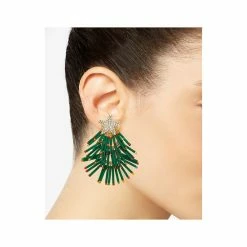 Coupon 🎁 INC International Concepts Holiday Lane Gold-Tone Pavé & Multicolor Bead Holiday Tree Drop Earrings, Created For Macy's 🎉 -International Concepts Sales unnamed file 3073