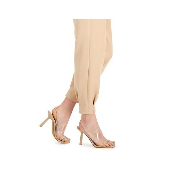 Deals ๐ INC International Concepts Boyri Vinyl Slingback ๐ Dress ๐ฉด Sandals, Created For Macy's Clear/dark Almond ๐ 4 Deals ๐ INC International Concepts Boyri Vinyl Slingback ๐ Dress ๐ฉด Sandals, Created For Macy's Clear/dark Almond ๐ - Image 2