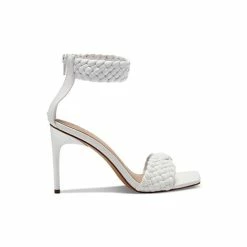 Deals ❤️ INC International Concepts Adalie Woven 👗 Dress 🩴 Sandals, Created For Macy's White 🛒 -International Concepts Sales unnamed file 3090