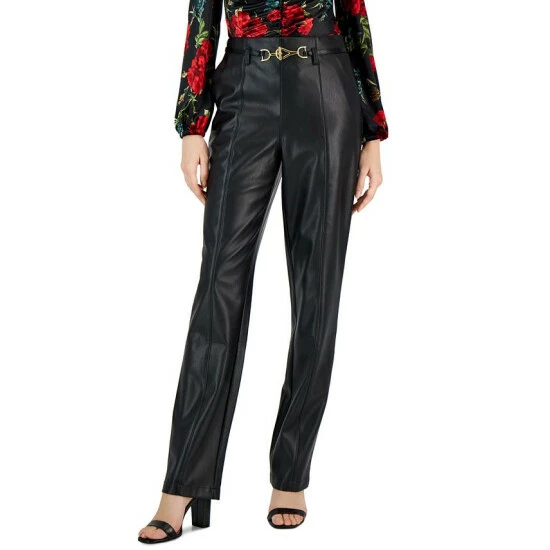 Coupon โจ INC International Concepts ๐ฉ Women's High-Rise Belted Faux-Leather Pants, Created For Macy's Deep Black ๐ฅฐ 3 Coupon โจ INC International Concepts ๐ฉ Women's High-Rise Belted Faux-Leather Pants, Created For Macy's Deep Black ๐ฅฐ