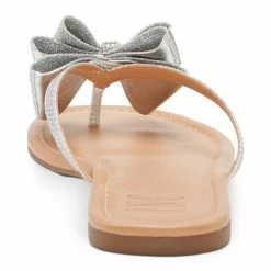 Best reviews of 🔔 INC International Concepts 👩 Women's Mabae Bow Flat 🩴 Sandals, Created For Macy's Silver Bling 🔔 -International Concepts Sales unnamed file 3132