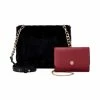 Best Pirce 👏 INC International Concepts Sibbell Faux Fur And Faux Leather Bag Set, Created For Macy's Black Fur/salsa 👏 -International Concepts Sales unnamed file 3138