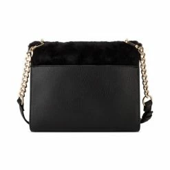 Best Pirce 👏 INC International Concepts Sibbell Faux Fur And Faux Leather Bag Set, Created For Macy's Black Fur/salsa 👏 -International Concepts Sales unnamed file 3141