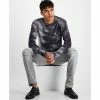 Cheap ❤️ INC International Concepts Men's Cashmere Cloud Abstract-Print Sweater, Created For Macy's Whispy Gry Hthr 🧨 -International Concepts Sales unnamed file 3162