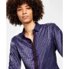 Coupon 🛒 INC International Concepts 👩 Women's Shine V-Neck Long-Sleeve Tunic, Created For Macy's Black With Silver 🌟 -International Concepts Sales unnamed file 326