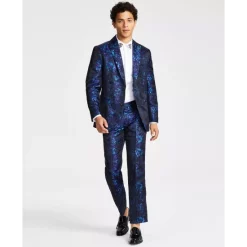 Best reviews of 💯 INC International Concepts Men's Classic-Fit Abstract Brocade Suit Jacket, Created For Macy's Basic Navy 💯 -International Concepts Sales unnamed file 327