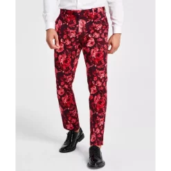 Brand new 👏 INC International Concepts Men's Roscoe Slim-Fit Floral-Print Suit Pants, Created For Macy's Port 🔔 -International Concepts Sales unnamed file 343