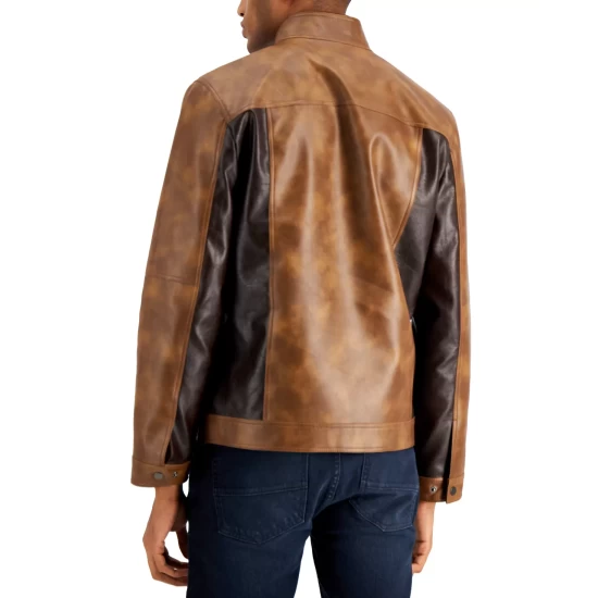 Brand new ๐ INC International Concepts Men's Jaxyn Jacket, Created For Macy's Cognac Brown ๐ฅ 5 Brand new ๐ INC International Concepts Men's Jaxyn Jacket, Created For Macy's Cognac Brown ๐ฅ - Image 3
