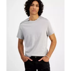 Discount 🥰 INC International Concepts I.N.C. International Concepts® Men's Zip T-Shirt, Created For Macy's Green Tea Leaf 🔔 -International Concepts Sales unnamed file 449