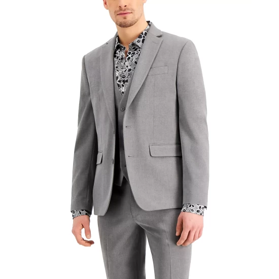 Best Sale ⌛ INC International Concepts Men's Slim-Fit Gray Solid Suit Jacket, Created For Macy's Pure Grey ✔️ 11 Best Sale ⌛ INC International Concepts Men's Slim-Fit Gray Solid Suit Jacket, Created For Macy's Pure Grey ✔️ - Image 9