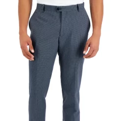 Hot Sale 🔔 INC International Concepts I.N.C International Concepts® Men's Slim-Fit Houndstooth Suit Pants, Created For Macy's Basic Navy 🤩 -International Concepts Sales unnamed file 524