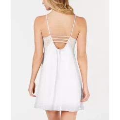 Deals 🥰 INC International Concepts Lace & Chiffon Nightgown Lingerie, Created For Macy's Deep Black ✨ -International Concepts Sales unnamed file 584