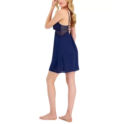 Deals 🥰 INC International Concepts Lace & Chiffon Nightgown Lingerie, Created For Macy's Deep Black ✨ -International Concepts Sales unnamed file 586