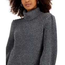 Buy 🔔 INC International Concepts Men's Colorblocked Mock Neck Sweater Created For Macy's Heather Grey 👍