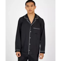 Cheapest 🛒 INC International Concepts I.N.C. International Concepts® Men's 2-Pc. Tipped Pajama Set, Created For Macy's Black 🔔 -International Concepts Sales unnamed file 730