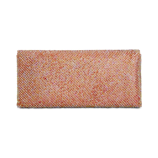 Outlet π INC International Concepts Hether Shiny Mesh Clutch, Created For Macy's Gold/gold π 9 Outlet π INC International Concepts Hether Shiny Mesh Clutch, Created For Macy's Gold/gold π - Image 7