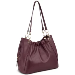 Best Pirce 🥰 INC International Concepts Trippi Tote, Created For Macy's Dark Cherry 🔥 -International Concepts Sales unnamed file 787