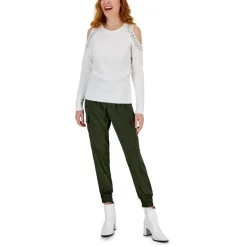 Best deal ❤️ INC International Concepts Men's Classic-Fit Solid Button-Down 👚 Shirt With Faux-Leather Collar, Created For Macy's Deep Black 🔔