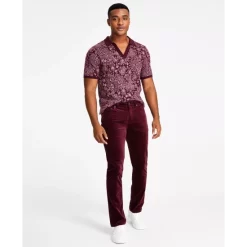 Cheap 😉 INC International Concepts Men's Slim-Straight Fit Velour 👖 Jeans, Created For Macy's Port 🔔 -International Concepts Sales unnamed file 828