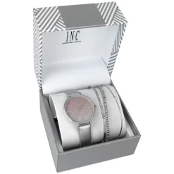 Top 10 🤩 INC International Concepts 👩 Women's Gray Strap ⌚ Watch 36mm Gift Set, Created For Macy's ✨ -International Concepts Sales unnamed file 831