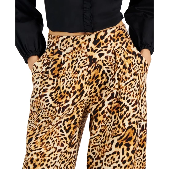 Deals ๐ INC International Concepts ๐ฉ Women's Cheetah-Print Wide-Leg Pull-On Pants, Created For Macy's Caterina Cheetah ๐ 7 Deals ๐ INC International Concepts ๐ฉ Women's Cheetah-Print Wide-Leg Pull-On Pants, Created For Macy's Caterina Cheetah ๐ - Image 5