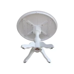 New 🧨 International Concepts 30 Round Top Pedestal Table- 28.9H No Color ⌛ -International Concepts Sales unnamed file 906