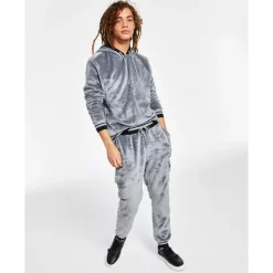 Promo ⌛ INC International Concepts I.N.C. International Concepts® Men's Regular-Fit Ribbed Velour Cargo Joggers, Created For Macy's Hthr Grey B25 ✔️ -International Concepts Sales unnamed file 924
