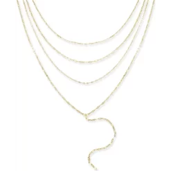 Top 10 🌟 INC International Concepts Gold-Tone Shimmer Chain Multi-Row Necklace, 16 + 3 Extender, Created For Macy's ❤️ -International Concepts Sales unnamed file 982