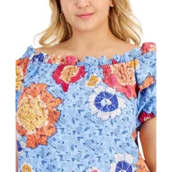 Wholesale 😉 INC International Concepts 👩 Women's High Rise Animal Print Belted Short, Created For Macy's Talia Tiger 🥰